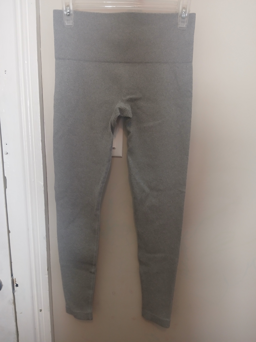 Lemon Gray Seamless Leggings